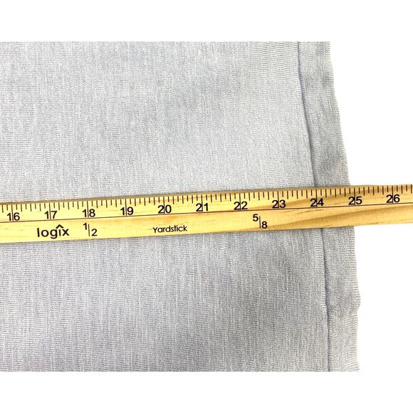 J. Jill Cardigan Sweater Womens XS Light Blue Short‎ Sleeve Linen Blend Coastal - Picture 10 of 10